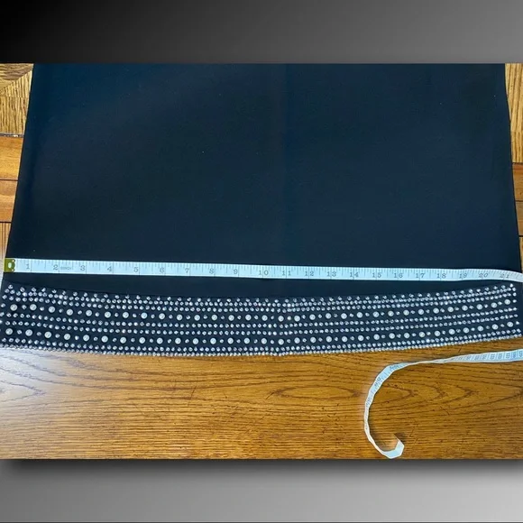 Annalee & Hope Embellished Hemline Sleeveless Black Dress
Size XS - Picture 7 of 15